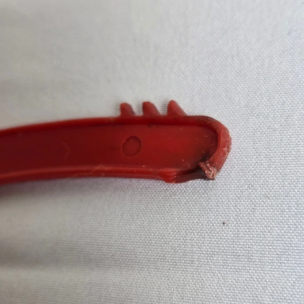 Peggy-Ann Doll Plastic‎ Clothes Hangers, Set of 3 Vintage, Cat Rabbit, Blue Red